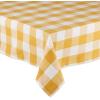 imageDII Buffalo Check Collection Classic Farmhouse Tablecloth Tablecloth 60x84 Gray ampamp WhiteHoney Gold