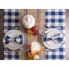 imageDII Buffalo Check Collection Classic Farmhouse Tablecloth Tablecloth 60x84 Gray ampamp WhiteNavy  Cream