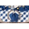 imageDII Buffalo Check Collection Classic Farmhouse Tablecloth Tablecloth 60x84 Gray ampamp WhiteNavy  Cream