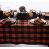 imageDII Buffalo Check Collection Classic Farmhouse Tablecloth Tablecloth 60x84 Gray ampamp WhiteOrange  Black