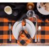 imageDII Buffalo Check Collection Classic Farmhouse Tablecloth Tablecloth 60x84 Gray ampamp WhiteOrange  Black