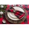 imageDII Buffalo Check Collection Classic Farmhouse Tablecloth Tablecloth 60x84 Gray ampamp WhiteRed  Black