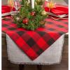 imageDII Buffalo Check Collection Classic Farmhouse Tablecloth Tablecloth 60x84 Gray ampamp WhiteRed  Black