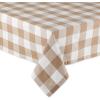 imageDII Buffalo Check Collection Classic Farmhouse Tablecloth Tablecloth 60x84 Gray ampamp WhiteStone