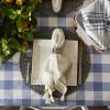 imageDII Buffalo Check Collection Classic Farmhouse Tablecloth Tablecloth 60x84 Gray ampamp WhiteStonewash Blue