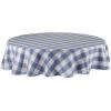 imageDII Buffalo Check Collection Classic Farmhouse Tablecloth Tablecloth 60x84 Gray ampamp WhiteStonewash Blue
