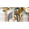 imageDII Christmas Thanksgiving Holiday Tabletop Dcor Collection Decorative Napkin Ring Holder Set 225quot Diameter Gold Vine 6 PieceAlways Grateful Gold