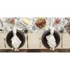 imageDII Christmas Thanksgiving Holiday Tabletop Dcor Collection Decorative Napkin Ring Holder Set 225quot Diameter Gold Vine 6 PieceGold Vine