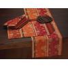 imageDII Christmas Thanksgiving Holiday Tabletop Dcor Collection Decorative Napkin Ring Holder Set 225quot Diameter Gold Vine 6 PieceRustic Harvest Pumpkin