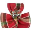 imageDII Christmas Thanksgiving Holiday Tabletop Dcor Collection Decorative Napkin Ring Holder Set 225quot Diameter Gold Vine 6 PieceSilver Reindeer