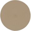 imageDII Classic Woven Tabletop Collection IndoorOutdoor Placemat Set Round 15quot Diameter White 6 PieceNatural