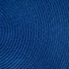imageDII Classic Woven Tabletop Collection IndoorOutdoor Placemat Set Round 15quot Diameter White 6 PieceNautical Blue