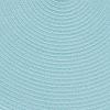 imageDII Classic Woven Tabletop Collection IndoorOutdoor Placemat Set Round 15quot Diameter White 6 PieceRobbins Egg Blue