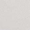 imageDII Classic Woven Tabletop Collection IndoorOutdoor Placemat Set Round 15quot Diameter White 6 PieceWhite