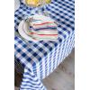 imageDII Cotton Napkin Set Machine Washable Everyday Basic 20x20 Pink ampamp White Gingham 6 CountBasic Stripe