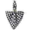 imageDII Cotton Napkin Set Machine Washable Everyday Basic 20x20 Pink ampamp White Gingham 6 CountBlack  White Gingham