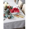 imageDII Cotton Napkin Set Machine Washable Everyday Basic 20x20 Pink ampamp White Gingham 6 CountRed Satin Knot