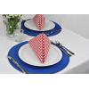 imageDII Cotton Napkin Set Machine Washable Everyday Basic 20x20 Pink ampamp White Gingham 6 CountTango Red Gingham
