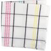 imageDII Cotton Plaid Napkin Set Machine Washable 20x20 Spring Time 6 CountColor Pop
