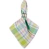 imageDII Cotton Plaid Napkin Set Machine Washable 20x20 Spring Time 6 CountSpring Time