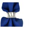 imageDII Decorative Assorted Silver Napkin Ring Set One Size Silver Textured Square 6 CountBeaded Silver