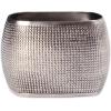 imageDII Decorative Assorted Silver Napkin Ring Set One Size Silver Textured Square 6 CountSilver Textured Square
