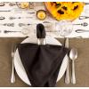 imageDII Decorative Assorted Silver Napkin Ring Set One Size Silver Textured Square 6 CountSilver Textured Square