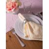 imageDII Decorative Geometric Napkin Ring Set Die Cut Square Silver 6 CountTriangle Band Silver