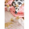 imageDII Decorative Unique Novelty Napkin Ring Set Gold Pineapple 6 CountGold Pineapple