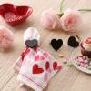 imageDII Decorative Unique Novelty Napkin Ring Set Gold Pineapple 6 CountHeart Chalkboard
