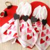 imageDII Decorative Unique Novelty Napkin Ring Set Gold Pineapple 6 CountHeart Chalkboard
