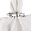 imageDII Decorative Unique Novelty Napkin Ring Set Gold Pineapple 6 CountRabbit