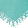 imageDII Everyday Collection Fringed Solid Tabletop Placemat Set Pumpkin Spice 6 PieceAqua