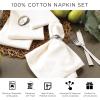 imageDII Everyday Collection Fringed Solid Tabletop Placemat Set Pumpkin Spice 6 PieceGray