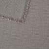 imageDII Everyday Collection Fringed Solid Tabletop Placemat Set Pumpkin Spice 6 PieceGray