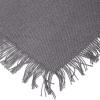 imageDII Everyday Collection Fringed Solid Tabletop Placemat Set Pumpkin Spice 6 PieceGray