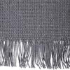 imageDII Everyday Collection Fringed Solid Tabletop Placemat Set Pumpkin Spice 6 PieceGrey