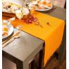 imageDII Everyday Collection Fringed Solid Tabletop Placemat Set Pumpkin Spice 6 PiecePumpkin Spice