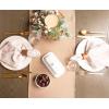 imageDII Everyday Collection Fringed Solid Tabletop Placemat Set Pumpkin Spice 6 PieceStone Brown