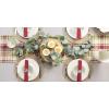 imageDII Fall ampamp Thanksgiving Dining Table Dcor Reusable Cotton Fabric Table Runner 13x36 Rustic Homespun PlaidTable Runner  13x54