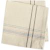 imageDII French Stripe Tabletop Collection Farmhouse Style Dining Table Linen Napkin Set 20x20 TaupeWhite 6 PieceTaupeGray