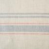 imageDII French Stripe Tabletop Collection Farmhouse Style Dining Table Linen Placemat Set 13x19 Blue Chambray 6 PieceTaupeGray