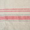 imageDII French Stripe Tabletop Collection Farmhouse Style Dining Table Linen Placemat Set 13x19 Blue Chambray 6 PieceTaupeRed