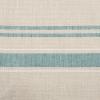 imageDII French Stripe Tabletop Collection Farmhouse Style Dining Table Linen Placemat Set 13x19 Blue Chambray 6 PieceTaupeTeal