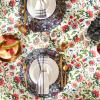 imageDII Garden Inspired Outdoor Tabletop Collection Water Resistant Napkin Set of 6 Floral120 x 60 Rectangular