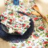 imageDII Garden Inspired Outdoor Tabletop Collection Water Resistant Napkin Set of 6 Floral20 x 20 Set of 6
