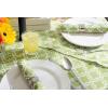 imageDII Green Lattice Outdoor Tabletop Collection Stain Resistant ampamp Waterproof 60quot Round wZipper Green60 in round wZipper