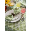 imageDII Green Lattice Outdoor Tabletop Collection Stain Resistant ampamp Waterproof 60quot Round wZipper Green84 x 60 Rectangular