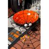 imageDII Halloween Party Tabletop Decor Reusable ampamp Machine Washable Cotton Fabric Napkin Set 20x20 Black Skull Damask 6 PieceSpooky Portraits