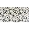 imageDII Halloween Party Tabletop Decor Reusable ampamp Machine Washable Cotton Fabric Napkin Set 20x20 Black Skull Damask 6 PieceSpooky Portraits